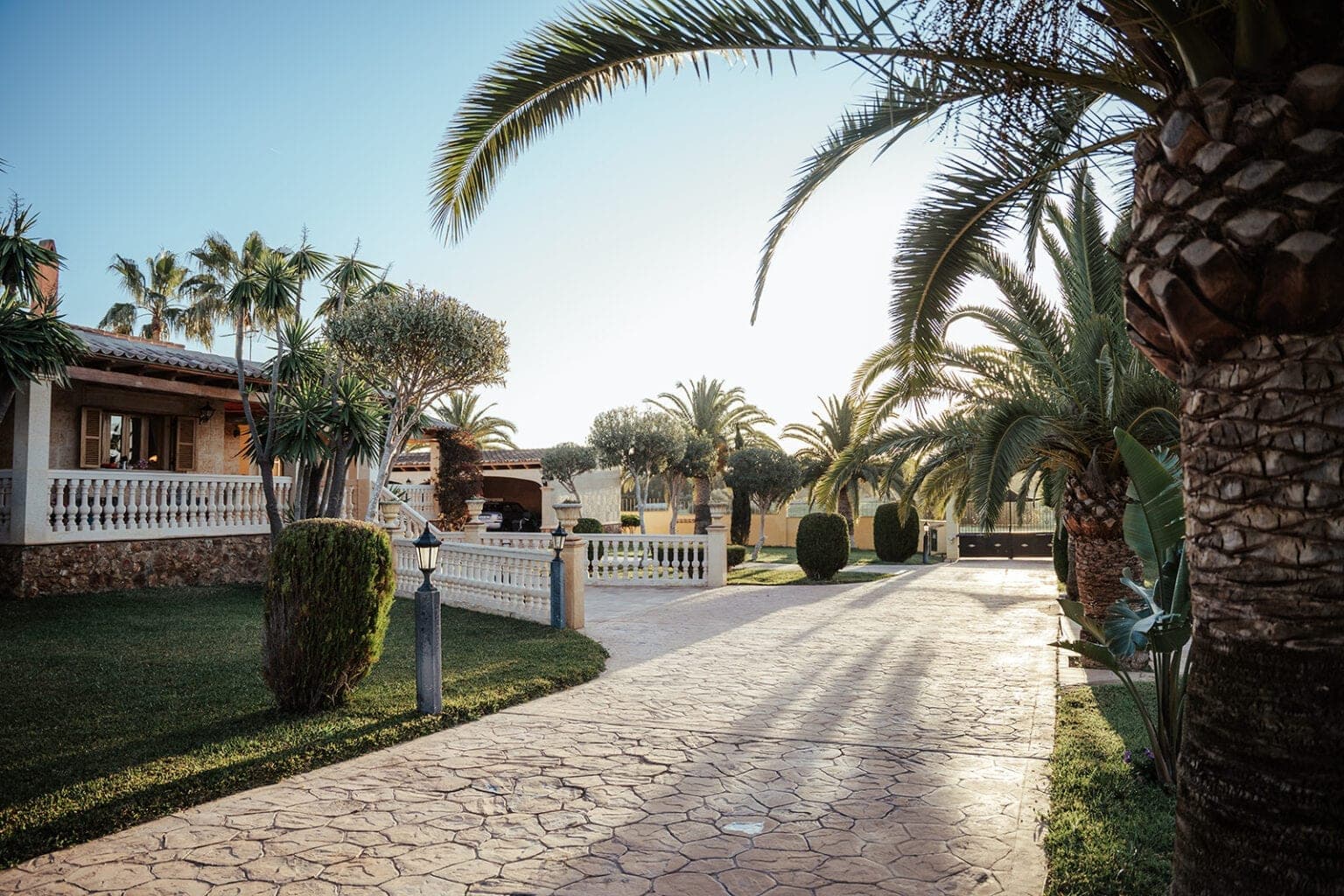 Hochzeitsfloristik auf einer mallorquinischen Finca