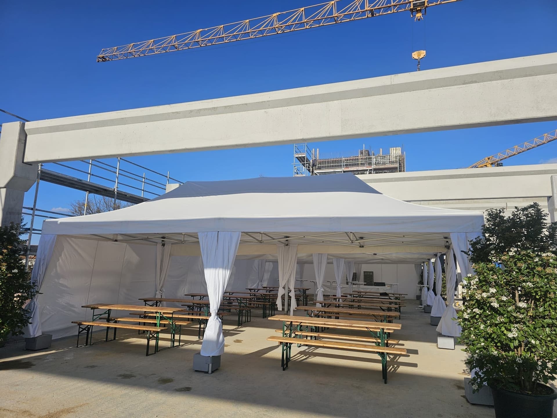 BVG Richtfest Berlin Impression